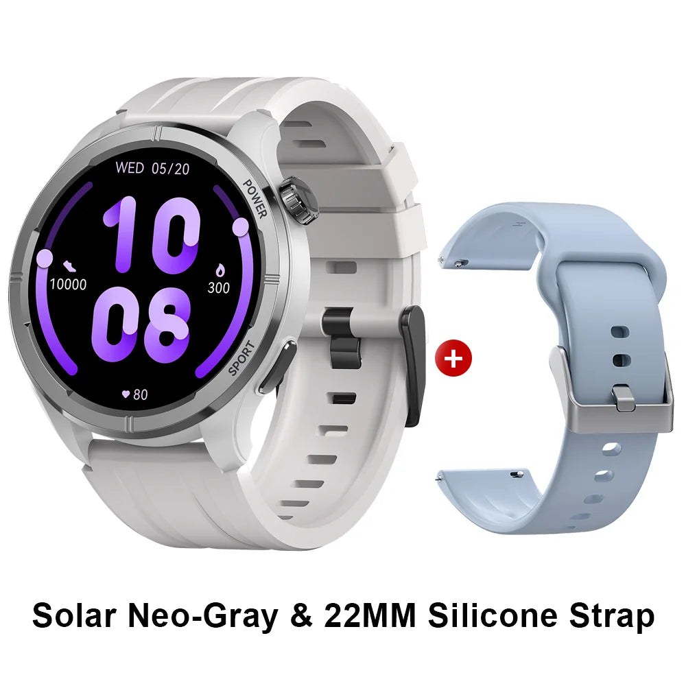 HAYLOU Solar Neo Smart Watch 1,53'' HD Display Bluetooth Chamada 24H Monitoramento de Saúde Smartwatches Homens Mulheres Relógios Esportivos Inteligentes