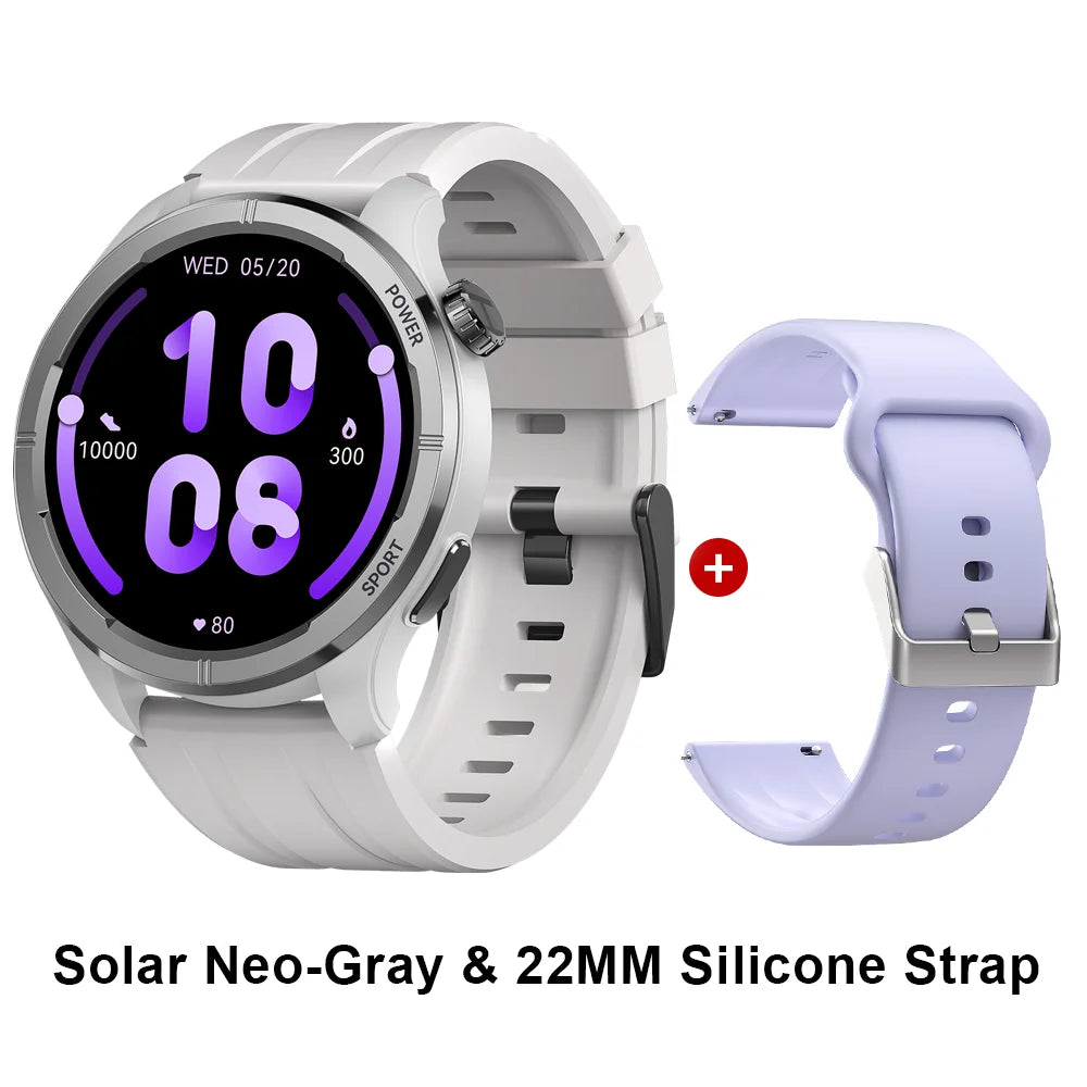 HAYLOU Solar Neo Smart Watch 1,53'' HD Display Bluetooth Chamada 24H Monitoramento de Saúde Smartwatches Homens Mulheres Relógios Esportivos Inteligentes