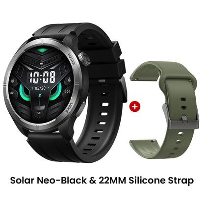 HAYLOU Solar Neo Smart Watch 1,53'' HD Display Bluetooth Chamada 24H Monitoramento de Saúde Smartwatches Homens Mulheres Relógios Esportivos Inteligentes