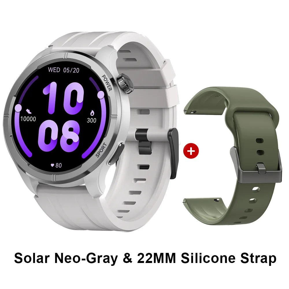 HAYLOU Solar Neo Smart Watch 1,53'' HD Display Bluetooth Chamada 24H Monitoramento de Saúde Smartwatches Homens Mulheres Relógios Esportivos Inteligentes