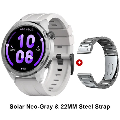 HAYLOU Solar Neo Smart Watch 1,53'' HD Display Bluetooth Chamada 24H Monitoramento de Saúde Smartwatches Homens Mulheres Relógios Esportivos Inteligentes