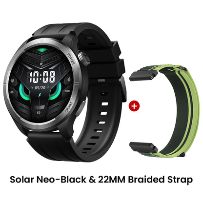 HAYLOU Solar Neo Smart Watch 1,53'' HD Display Bluetooth Chamada 24H Monitoramento de Saúde Smartwatches Homens Mulheres Relógios Esportivos Inteligentes